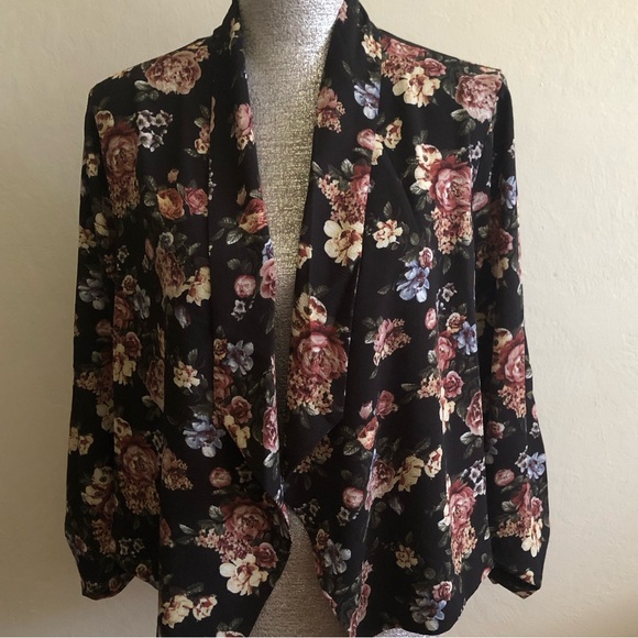 Zenobia Floral Patterned open jacket new with tags - Picture 1 of 6